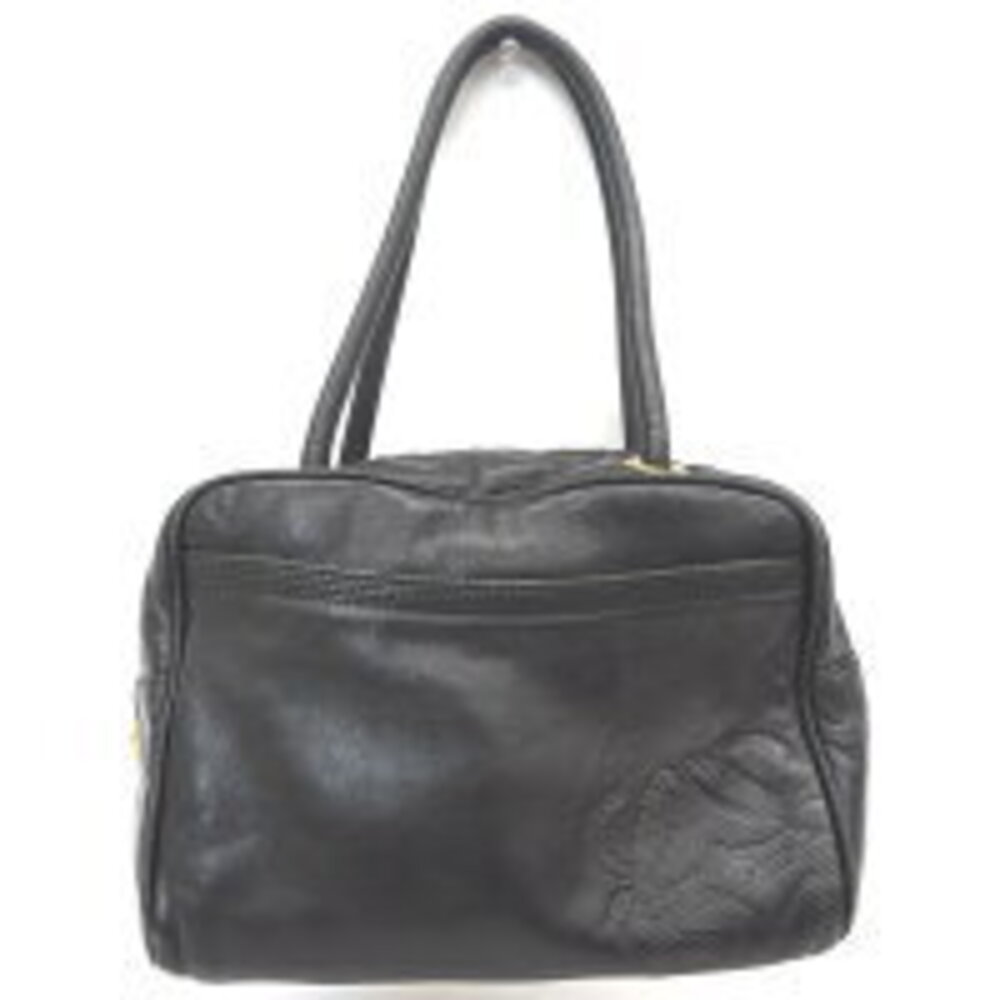 Loewe Handbag Nappa Leather Anagram Black